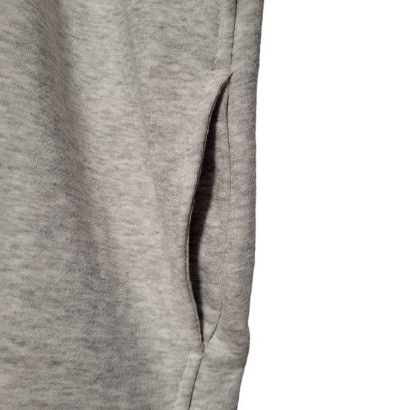 Old Navy Mens Light Gray 1/4 Zip Fleece Lined High Neck Pullover Sweater Size M - Picture 6 of 10